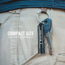 Carregar imagem no visualizador da galeria, OLIGHT I3EBK i3E EOS Keychain Flashlight - Black