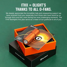 Carregar imagem no visualizador da galeria, OLIGHT ITHXPKNOG iTHX Pumpkin Orange Keychain EDC Flashlight