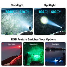 Carregar imagem no visualizador da galeria, OLIGHT MARAUDERMINIBK Marauder Mini Powerful LED Flashlight With RGB