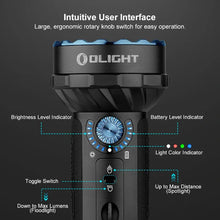 Carregar imagem no visualizador da galeria, OLIGHT MARAUDERMINIBK Marauder Mini Powerful LED Flashlight With RGB