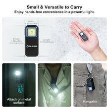 Carregar imagem no visualizador da galeria, OLIGHT OCLIPBK Oclip Clip Light with White and Red Light - Black