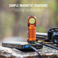 Carregar imagem no visualizador da galeria, OLIGHT PERUN2MINIOG Perun 2 Mini LED Rechargeable Headlamp - Orange