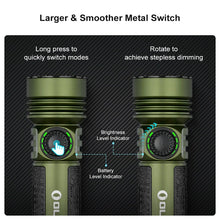 Carregar imagem no visualizador da galeria, OLIGHT SEEKER4PROODG Seeker 4 Pro High Power Flashlight - OD Green CW(5700~7000K)