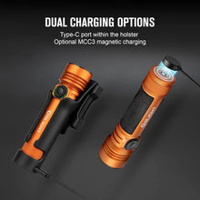 Carregar imagem no visualizador da galeria, OLIGHT SEEKER4PROOG Seeker 4 Pro High Power Flashlight - Orange CW(5700~7000K)