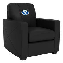 Load image into Gallery viewer, Silver Club Chair with BYU Cougars Logo