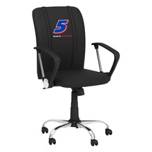 Load image into Gallery viewer, Curve Task Chair with Kyle Larson #5 Name Rail Logo