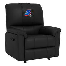 Load image into Gallery viewer, Rocker Recliner with Kyle Larson #5 Signature Logo