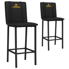 Load image into Gallery viewer, Bar Stool 500 with Los Angeles Lakers Takes Everybody Playoffs Logo Set of 2
