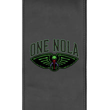 Load image into Gallery viewer, Curve Task Chair with New Orleans Pelicans One Nola Playoffs Logo