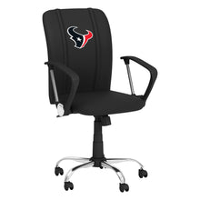 Load image into Gallery viewer, Curve Task Chair with Houston Texans Primary Logo