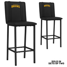 Load image into Gallery viewer, Bar Stool 500 with Boston Bruins Wordmark Logo Set of 2