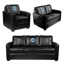 Load image into Gallery viewer, Silver Club Chair with Utah Hockey Club Primary Logo