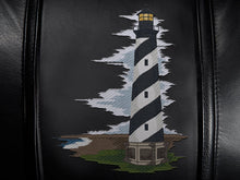 Load image into Gallery viewer, Curve Task Chair with Lighthouse Black & White Logo Panel