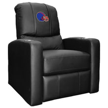 Load image into Gallery viewer, Stealth Recliner with Football Helmet Gaming Logo