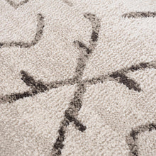 Carregar imagem no visualizador da galeria, Azzan Cream & Charcoal Area Rug - Clearance