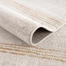 Load image into Gallery viewer, Deja Cream & Gold Area Rug - Clearance