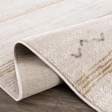 Load image into Gallery viewer, Deja Cream & Gold Area Rug - Clearance