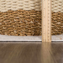 Load image into Gallery viewer, Deja Cream & Gold Area Rug - Clearance