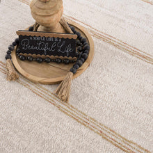 Load image into Gallery viewer, Deja Cream & Gold Area Rug - Clearance