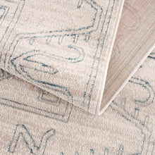 Load image into Gallery viewer, Divya Cream & Silver Blue Area Rug - Clearance