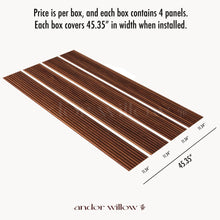 Load image into Gallery viewer, Fluted Wood Panels