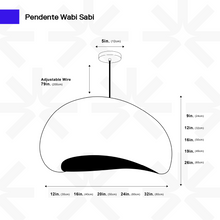 Load image into Gallery viewer, Pendente Wabi Sabi