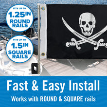 Load image into Gallery viewer, Pirate Boat Flag