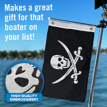 Load image into Gallery viewer, Pirate Boat Flag