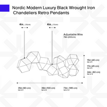 Carregar imagem no visualizador da galeria, Nordic Black Pendant