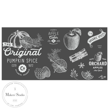 Load image into Gallery viewer, Pumpkin Spice - Mesh Stencil 12x24