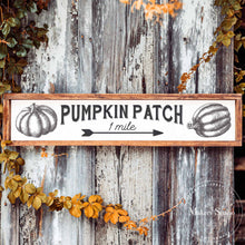Load image into Gallery viewer, Pumpkins Ahead - Mesh Stencil 12x18