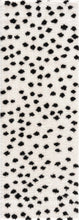 Load image into Gallery viewer, Cansu Black & White Dotted Area Rug