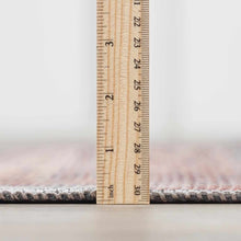 Carregar imagem no visualizador da galeria, Baltinglass Rust & Blue Washable Area Rug - Clearance