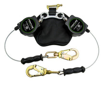 Load image into Gallery viewer, Frontline RPG082SLE Leading Edge Cable Twin Leg 8' SRL with Steel Snap Hook Ends