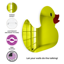 Load image into Gallery viewer, Rubber Ducky Mirror