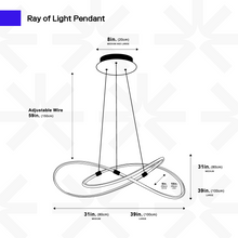 Carregar imagem no visualizador da galeria, Ray of Light Pendant