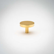 Cargar imagen en el visor de la galería, Rondelle, Solid Brass Cabinet Knobs