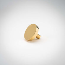 Cargar imagen en el visor de la galería, Rondelle, Solid Brass Cabinet Knobs