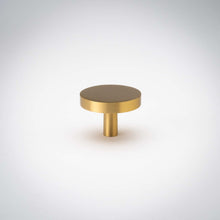 Cargar imagen en el visor de la galería, Rondelle, Solid Brass Cabinet Knobs