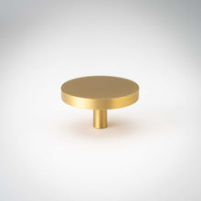 Cargar imagen en el visor de la galería, Rondelle, Solid Brass Cabinet Knobs
