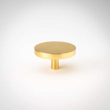 Cargar imagen en el visor de la galería, Rondelle, Solid Brass Cabinet Knobs