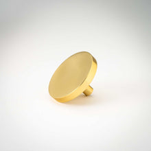 Cargar imagen en el visor de la galería, Rondelle, Solid Brass Cabinet Knobs