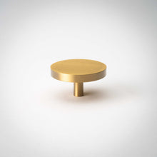 Cargar imagen en el visor de la galería, Rondelle, Solid Brass Cabinet Knobs