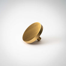 Cargar imagen en el visor de la galería, Rondelle, Solid Brass Cabinet Knobs