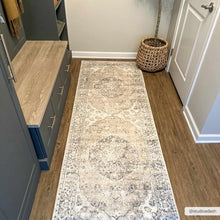 Load image into Gallery viewer, Rudo Beige Flat Pile Washable Rug
