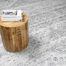Load image into Gallery viewer, Barny Gray Blue Washable Rug