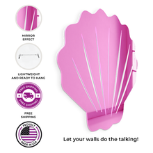 Load image into Gallery viewer, Sea Shell Decorative Wall Mirror