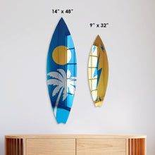 Cargar imagen en el visor de la galería, Surfboard Mirror Wall Decor