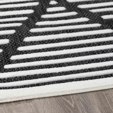 Load image into Gallery viewer, Anah 3D Black Outdoor Rug