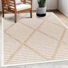 Load image into Gallery viewer, Anah Cream Outdoor Rug